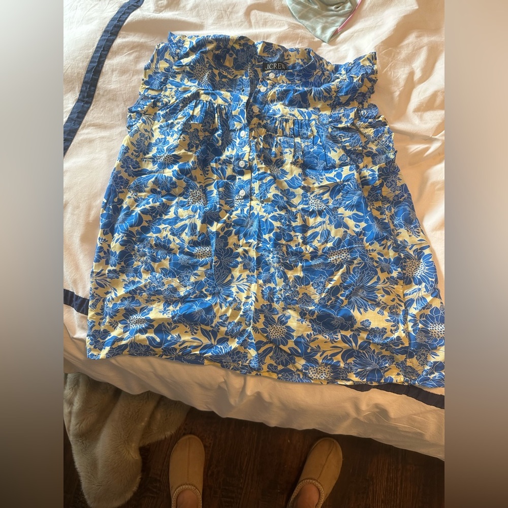 JCrew floral top
